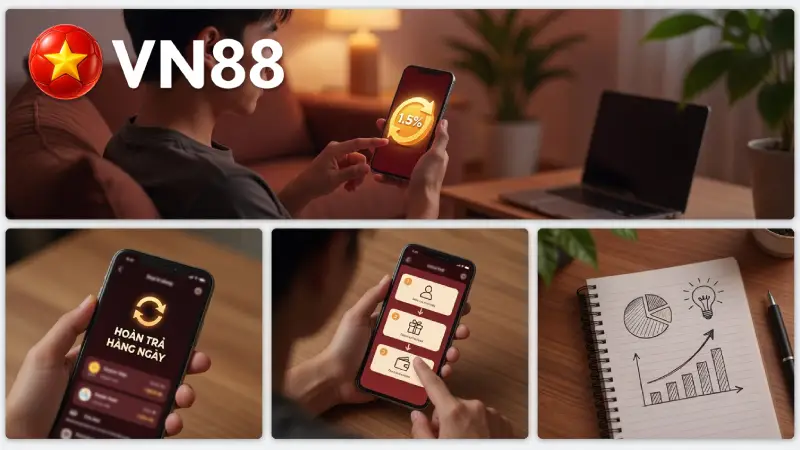 Hoàn Trả Hàng Ngày VN88 Là Gì Và Cách Nhận Thưởng Dễ Nhất
