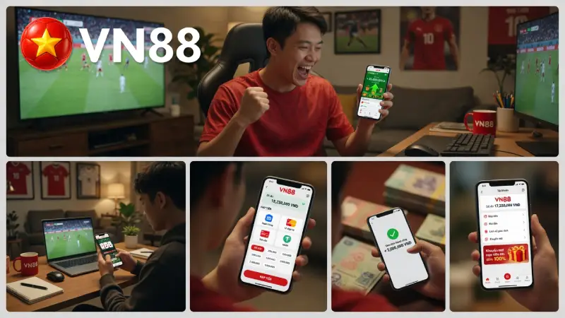 Hướng Dẫn Nạp Tiền VN88 Thành Công Sau 2 Phút Mới Nhất