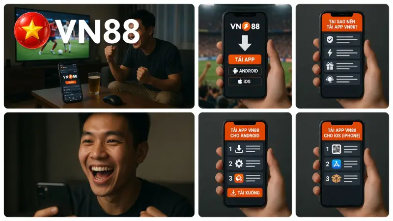 Lý Do Bạn Nên Tải App VN88 Ngay Hôm Nay Để Trải Nghiệm Mượt Mà