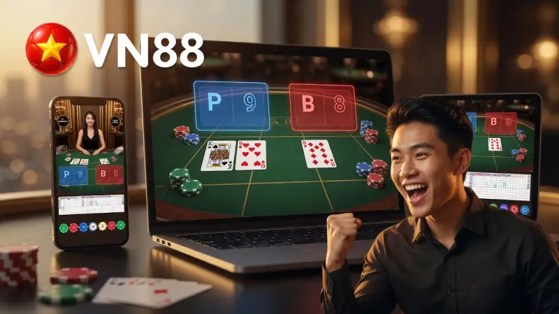 Lý Do Nên Chọn Baccarat Live VN88 Cho Người Mới