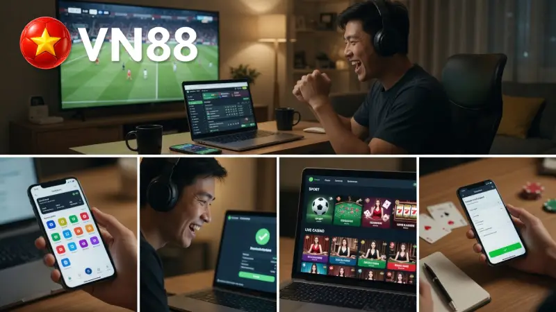 Nhà cái VN88 hỗ trợ đa dạng và đầy đủ các cổng nạp tiền cho người chơi