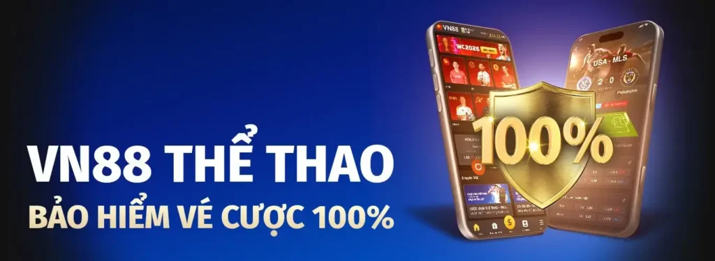 Bảo hiểm vé cược thể thao 100%