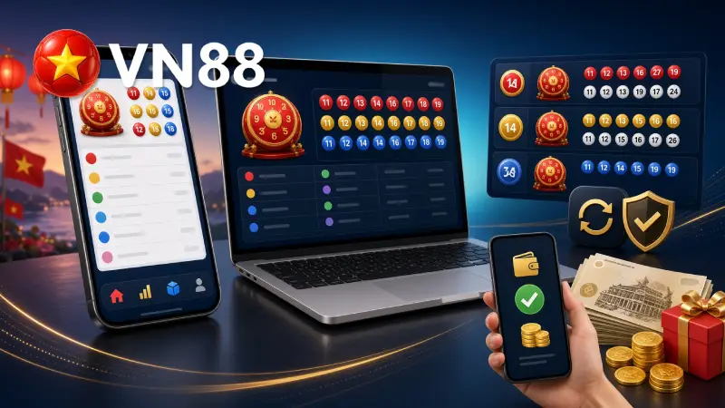Bảng Tỷ Lệ Ăn Xổ Số Miền Trung VN88 Mới Nhất