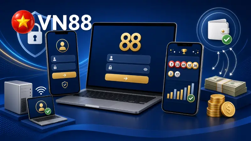 Cách Đăng Nhập VN88 Trên Website